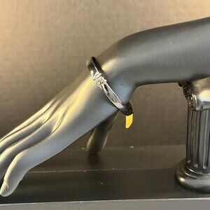 ✨ Sterling Silver Dominican Republic Artisan Bangle Bracelet